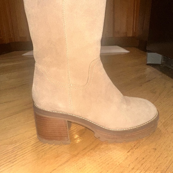 Steve Madden taupe shade boots - Picture 4 of 6